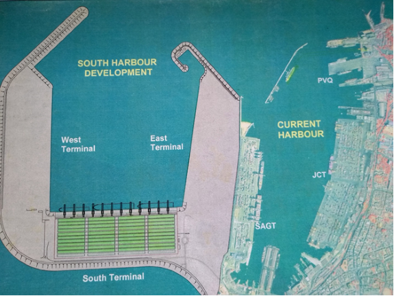 Colombo Port, east terminal project and west terminal project