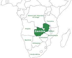 Zambia map 2024